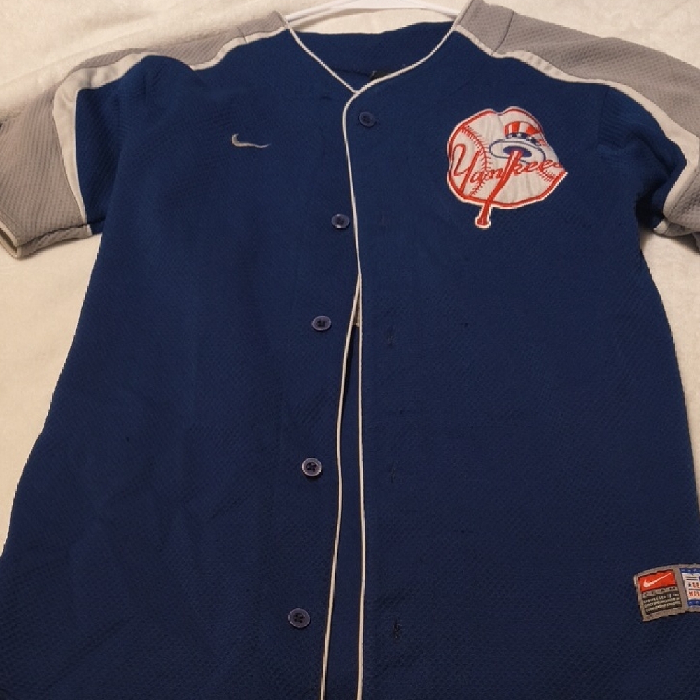 Nike Blue Jeter 2 Yankees Adult Small